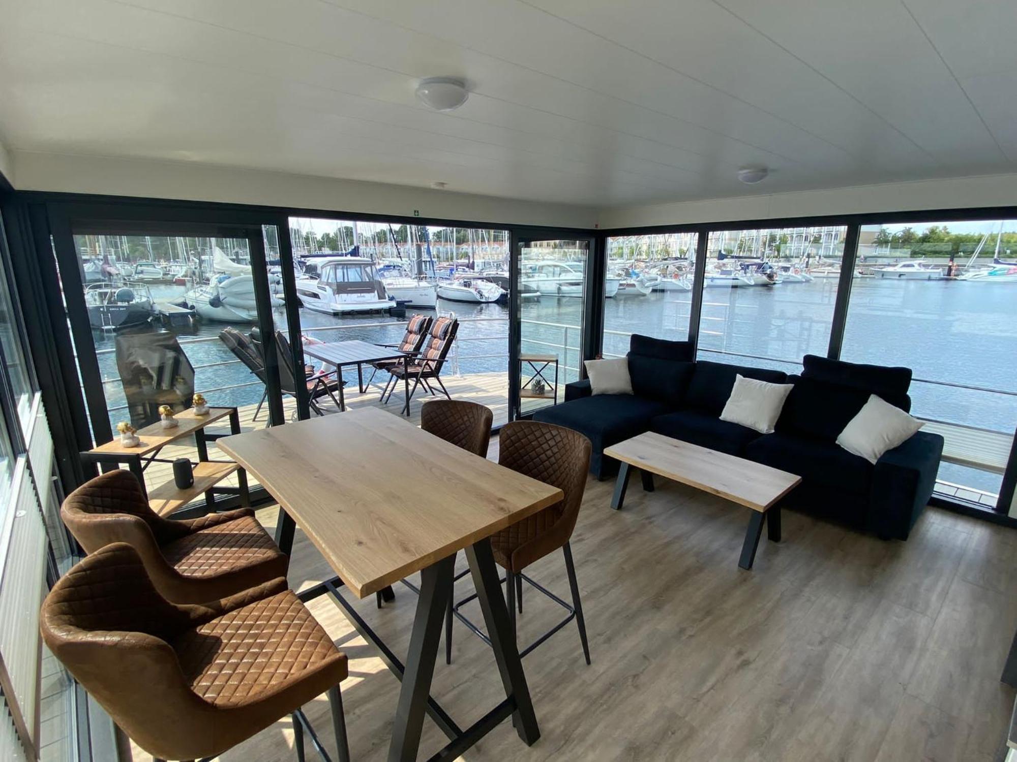 Urlaub Auf Dem Wasser Mit Einmaligen Ausblick - Well Hausboote Boltenhagen 10 Eksteriør bilde