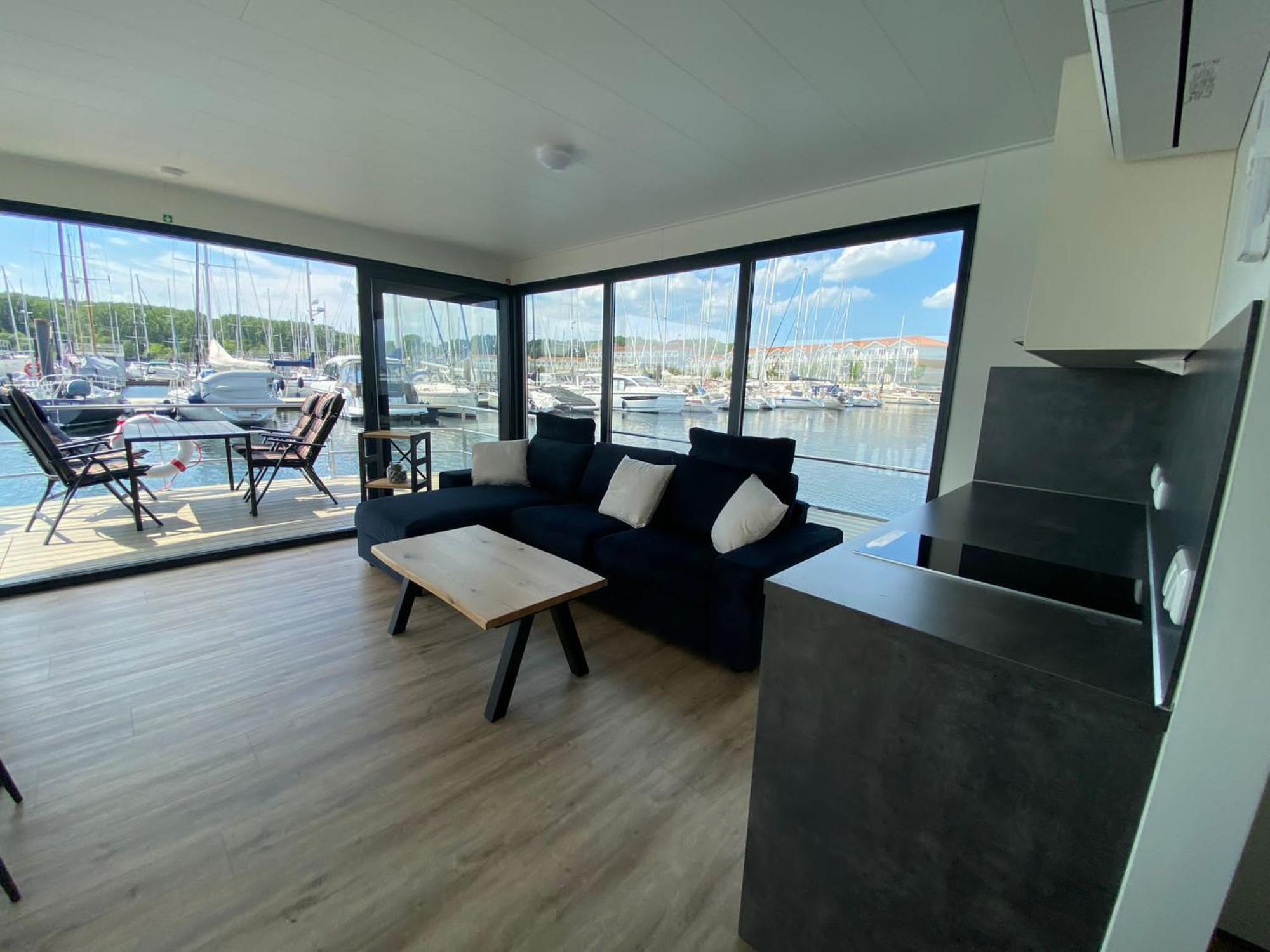 Urlaub Auf Dem Wasser Mit Einmaligen Ausblick - Well Hausboote Boltenhagen 10 Eksteriør bilde