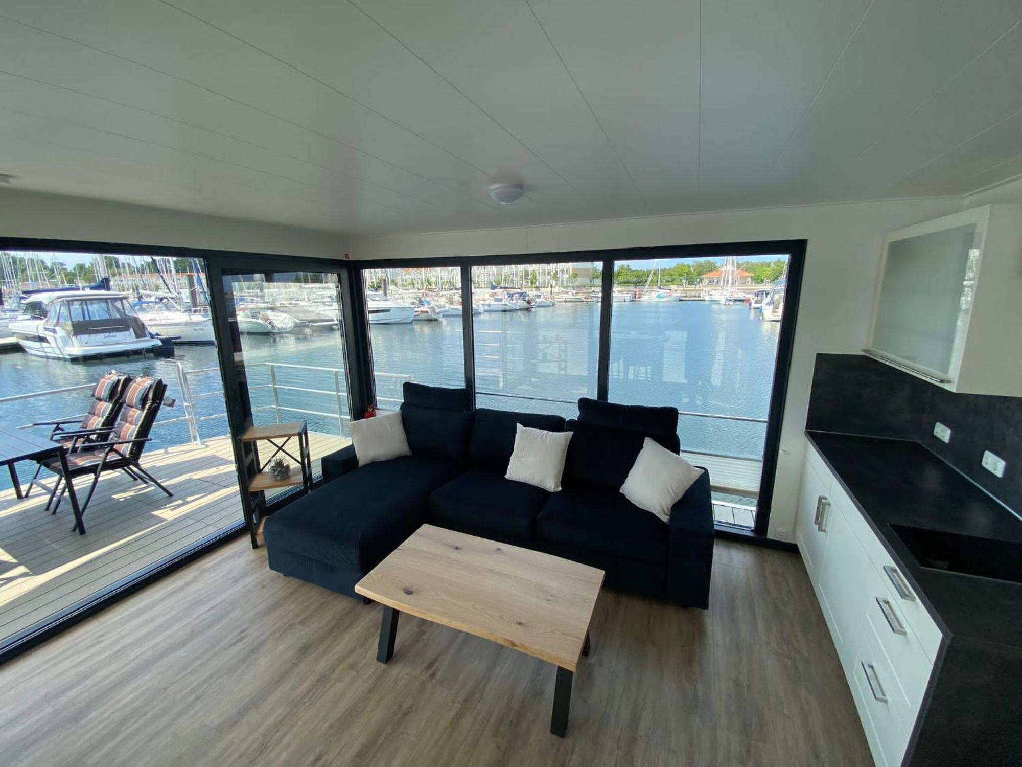 Urlaub Auf Dem Wasser Mit Einmaligen Ausblick - Well Hausboote Boltenhagen 10 Eksteriør bilde